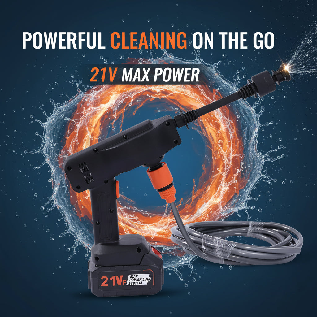Battery Pressure Washer, Portable Cordless Battery