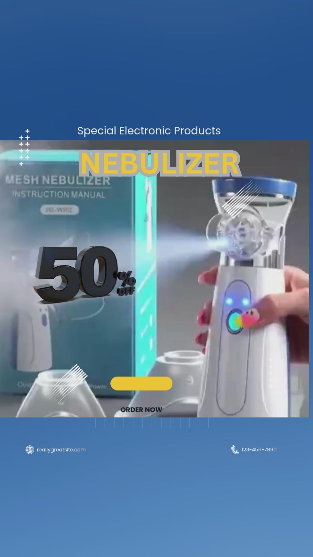PORTABLE MESH NEBULIZER